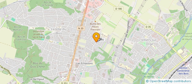 localisation de l'entreprise FAMILLE MESSER ET ENFANTS  LONGPONT-SUR-ORGE