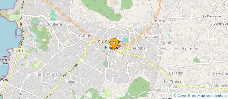 localisation de l'entreprise FAMILLE MONDINO à SIX-FOURS-LES-PLAGES
