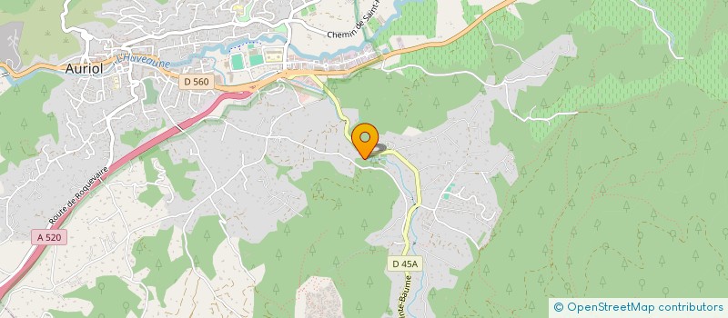 localisation de l'entreprise FAMILLE MORLAT à AURIOL