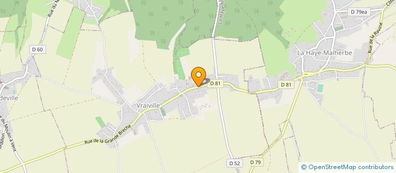 localisation de l'entreprise FAMILLE NAS DE TOURRIS  VRAIVILLE