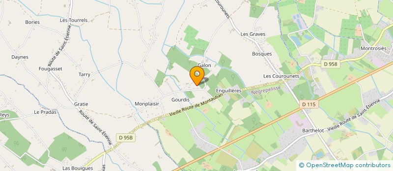 localisation de l'entreprise FAMILLE NEGRE  ALBIAS