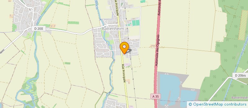 localisation de l'entreprise FAMILLE NY  BATTENHEIM