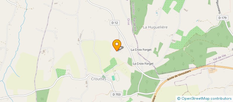 localisation de l'entreprise FAMILLE OLIVIER à CROUTTES