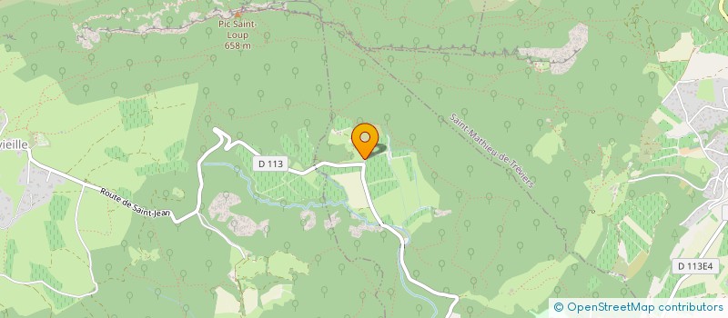 localisation de l'entreprise FAMILLE ORLIAC  VALFLAUNES