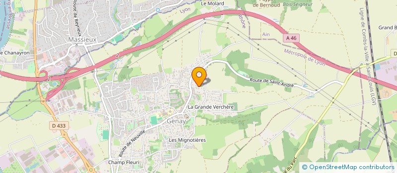 localisation de l'entreprise FAMILLE ORTH  GENAY