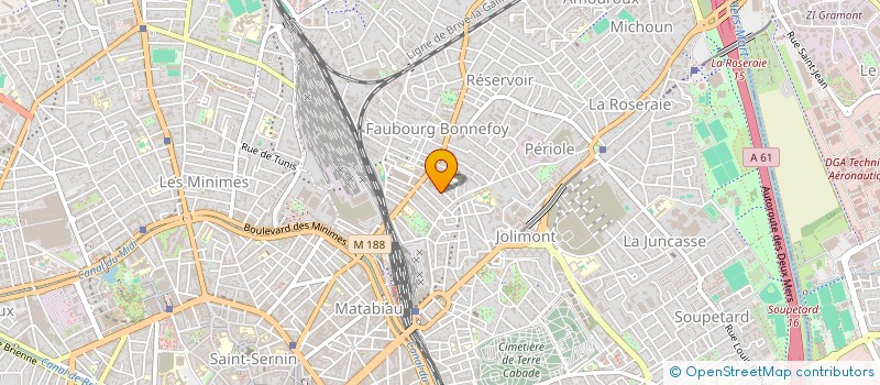 localisation de l'entreprise FAMILLE OULOULOU à TOULOUSE