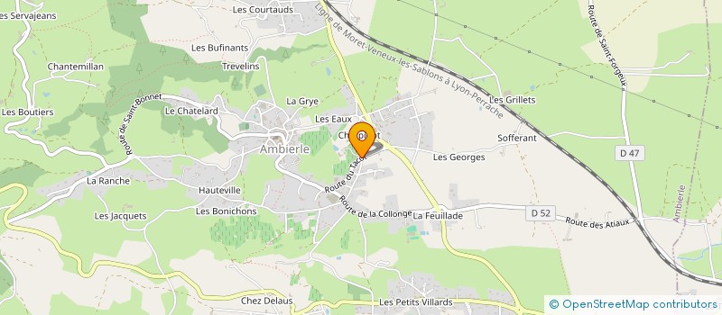 localisation de l'entreprise FAMILLE PALAIS  AMBIERLE