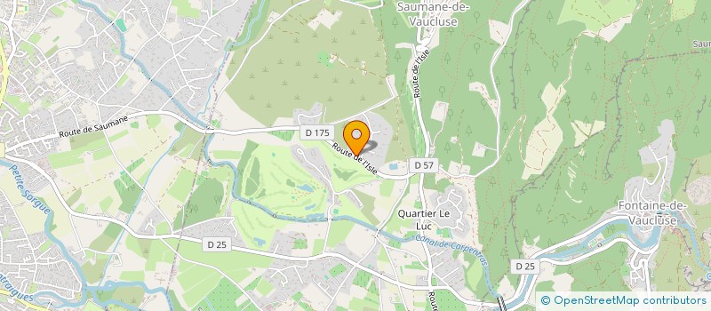 localisation de l'entreprise FAMILLE PARDI  SAUMANE-DE-VAUCLUSE