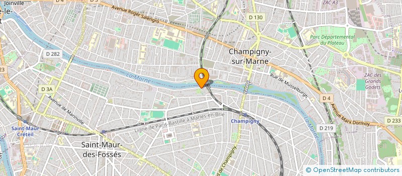 localisation de l'entreprise FAMILLE PATETAP à SAINT-MAUR-DES-FOSSES