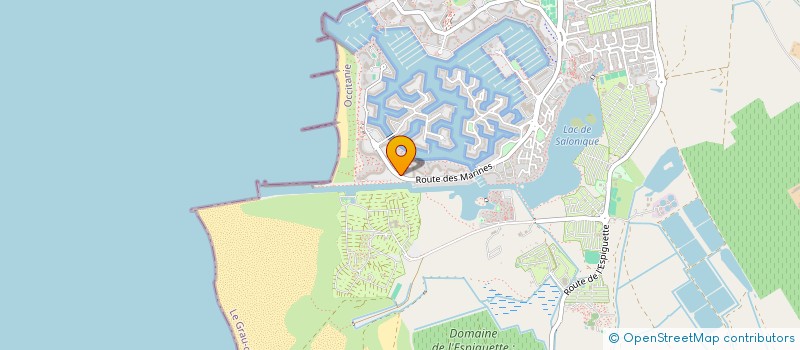 localisation de l'entreprise FAMILLE PEYRARD  LE GRAU-DU-ROI