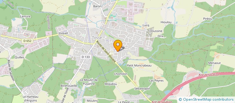 localisation de l'entreprise FAMILLE PEYTRIN  TOSSE