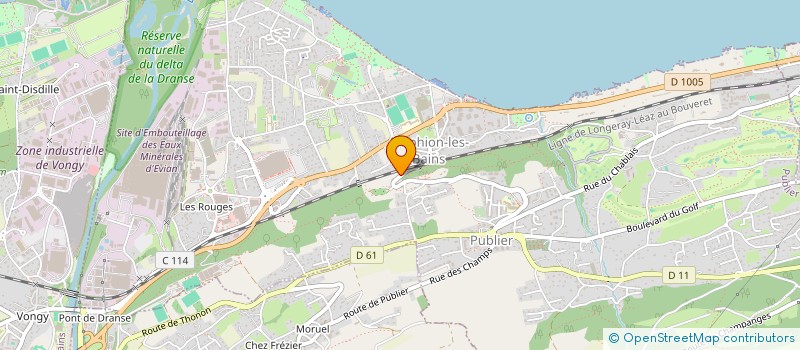 localisation de l'entreprise FAMILLE PIETTE  PUBLIER