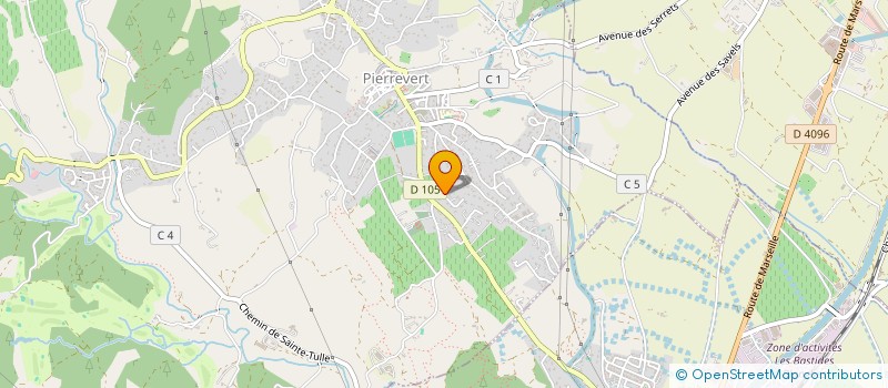 localisation de l'entreprise FAMILLE PIZ  PIERREVERT