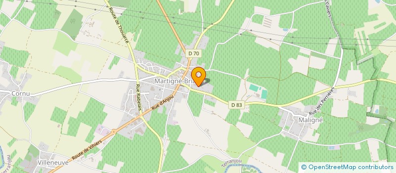 localisation de l'entreprise FAMILLE POUPEE  TERRANJOU