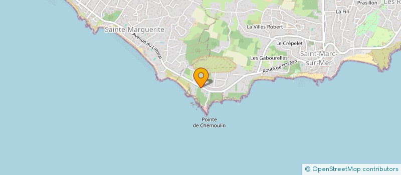 localisation de l'entreprise FAMILLE R.C.  SAINT-NAZAIRE