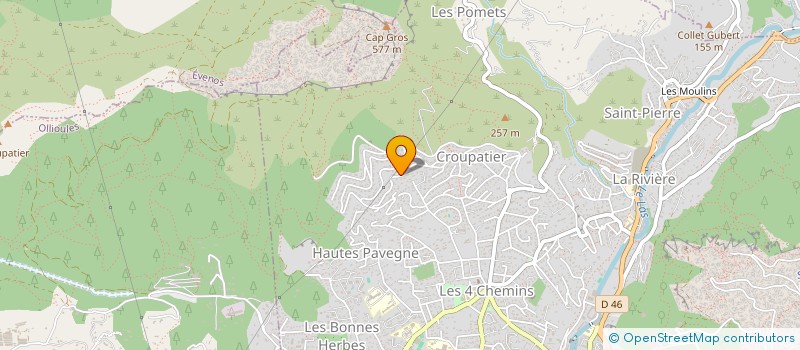 localisation de l'entreprise FAMILLE RAMBAUD  TOULON