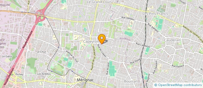 localisation de l'entreprise FAMILLE RAOULT  MERIGNAC