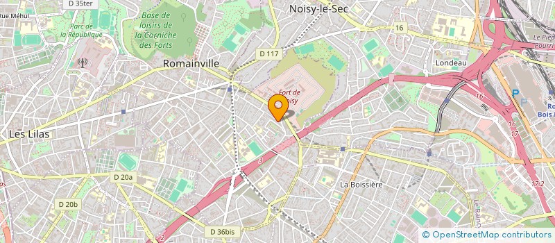 localisation de l'entreprise FAMILLE RDB à ROMAINVILLE