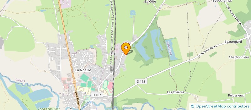 localisation de l'entreprise FAMILLE REGEFFE  CIVENS