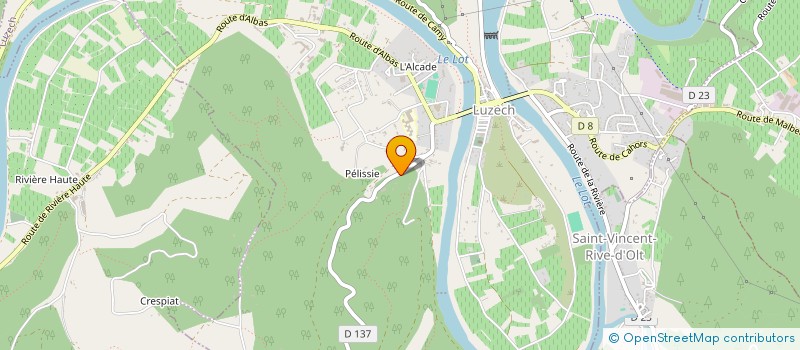 localisation de l'entreprise FAMILLE RENAULT  LUZECH