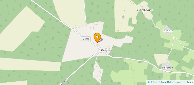 localisation de l'entreprise FAMILLE RENEDO  SAINT-LAURENT-MEDOC