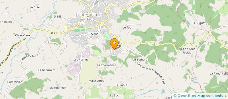 localisation de l'entreprise FAMILLE RIVOIRE  DUERNE