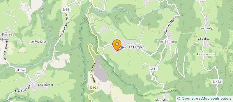 localisation de l'entreprise FAMILLE ROCHAT INVESTISSEMENT  VERTHEMEX