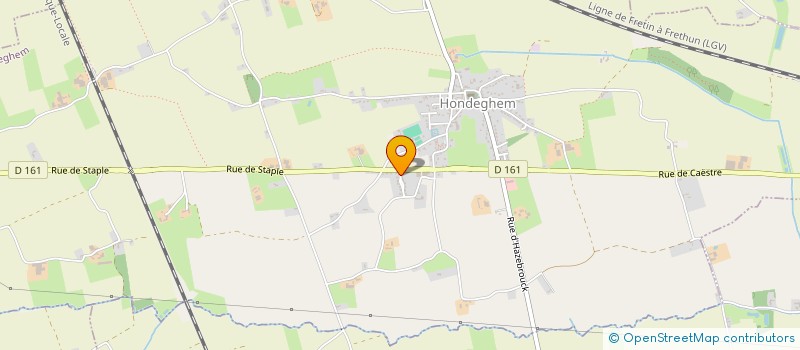 localisation de l'entreprise FAMILLE ROYER à HONDEGHEM