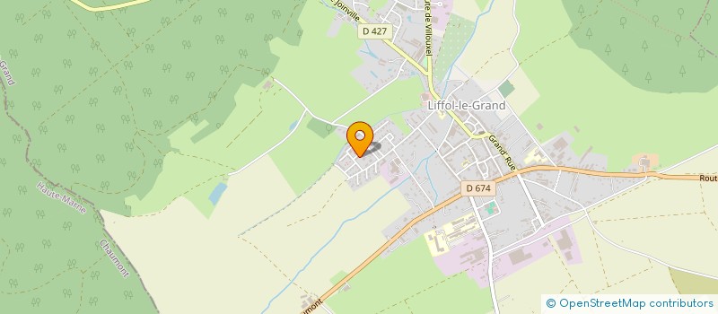 localisation de l'entreprise FAMILLE RURALE à LIFFOL-LE-GRAND