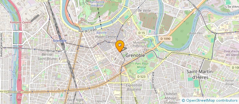 localisation de l'entreprise FAMILLE SABY à GRENOBLE