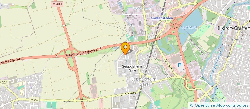 localisation de l'entreprise FAMILLE SACI  GEISPOLSHEIM