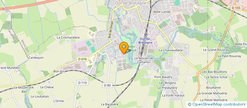 localisation de l'entreprise FAMILLE SALARDAINE  DOL-DE-BRETAGNE