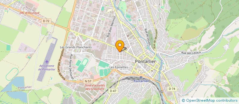 localisation de l'entreprise FAMILLE SALIMI  PONTARLIER