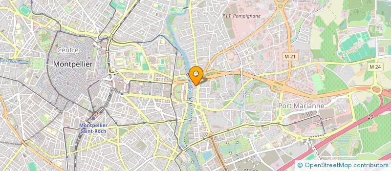 localisation de l'entreprise FAMILLE SANTE à MONTPELLIER