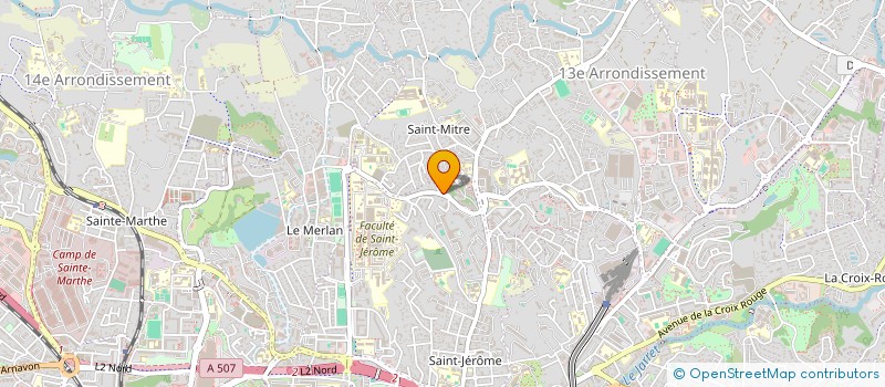 localisation de l'entreprise FAMILLE SECK à MARSEILLE