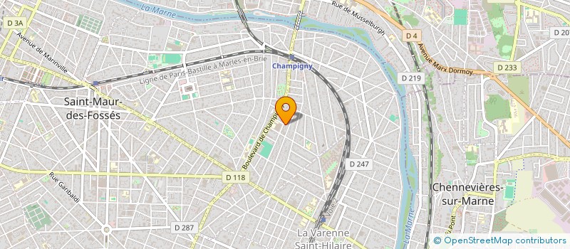 localisation de l'entreprise FAMILLE SERVAZEIX IVESTISSEMENTS à SAINT-MAUR-DES-FOSSES