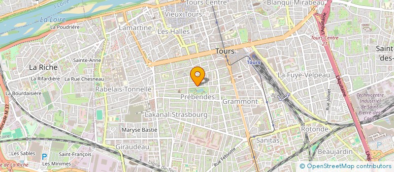 localisation de l'entreprise FAMILLE SIMOES  TOURS