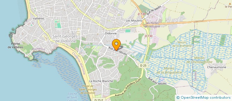 localisation de l'entreprise FAMILLE SORRENTI  SAINT-GEORGES-DE-DIDONNE