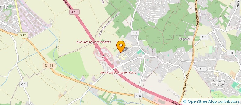 localisation de l'entreprise FAMILLE SOUTY  MORAINVILLIERS