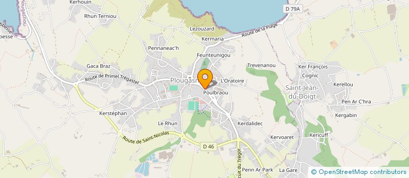 localisation de l'entreprise FAMILLE SSISSI  PLOUGASNOU