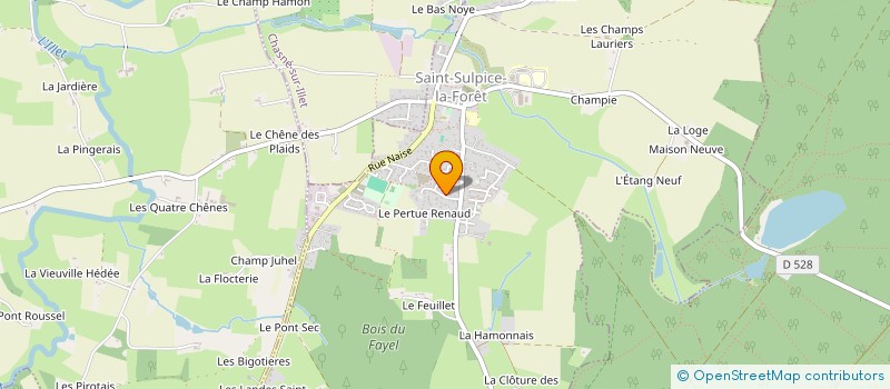 localisation de l'entreprise FAMILLE TABLOT  SAINT-GERMAIN-SUR-ILLE