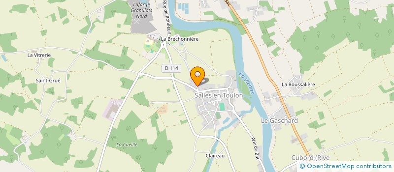 localisation de l'entreprise FAMILLE THIBAULT  VALDIVIENNE