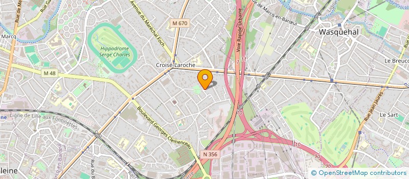 localisation de l'entreprise FAMILLE TOLEDANO  MARCQ-EN-BARUL