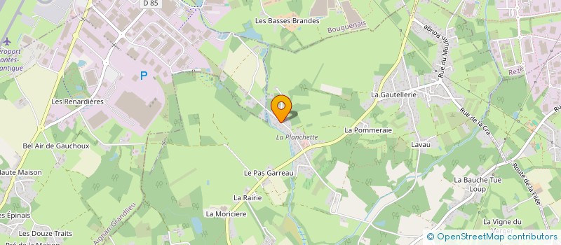 localisation de l'entreprise FAMILLE TROUILLOT  PONT-SAINT-MARTIN