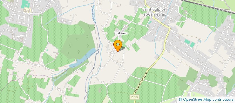 localisation de l'entreprise FAMILLE VAL-BERRY  SAINT-SULPICE-ET-CAMEYRAC