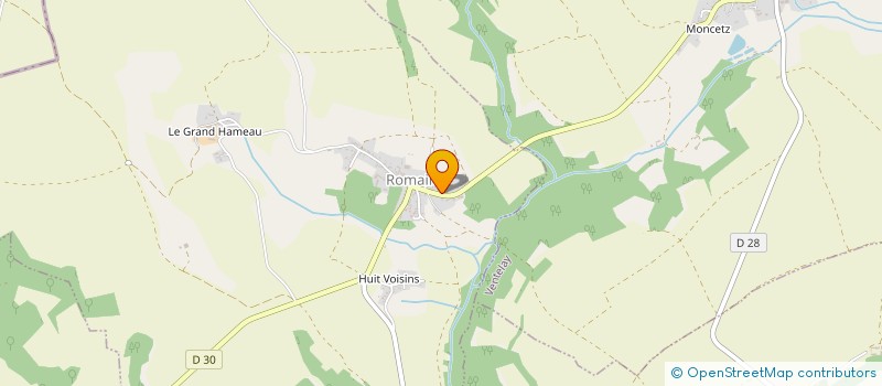 localisation de l'entreprise FAMILLE VB  ROMAIN