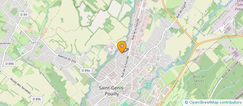 localisation de l'entreprise FAMILLE VONGTHILATH à SAINT-GENIS-POUILLY
