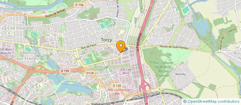 localisation de l'entreprise FAMILLE ZHOU  TORCY