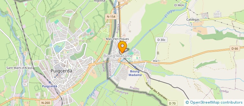 localisation de l'entreprise FAMILLES DE FRANCE DE CERDAGNE - CAPCIR  UR