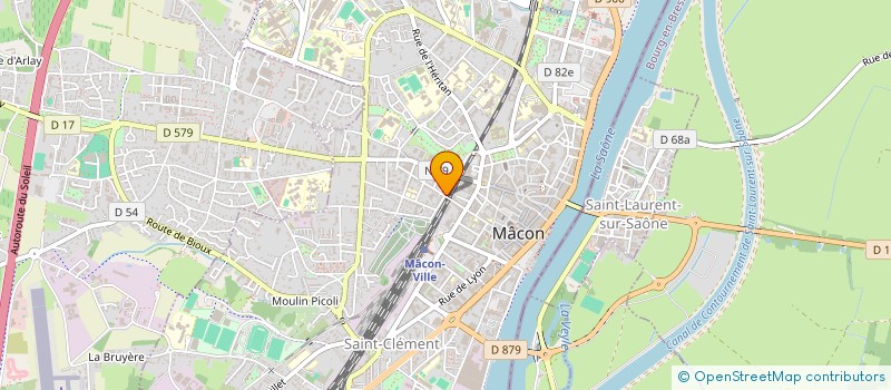 localisation de l'entreprise FAMILLES DE FRANCE MACON à MACON